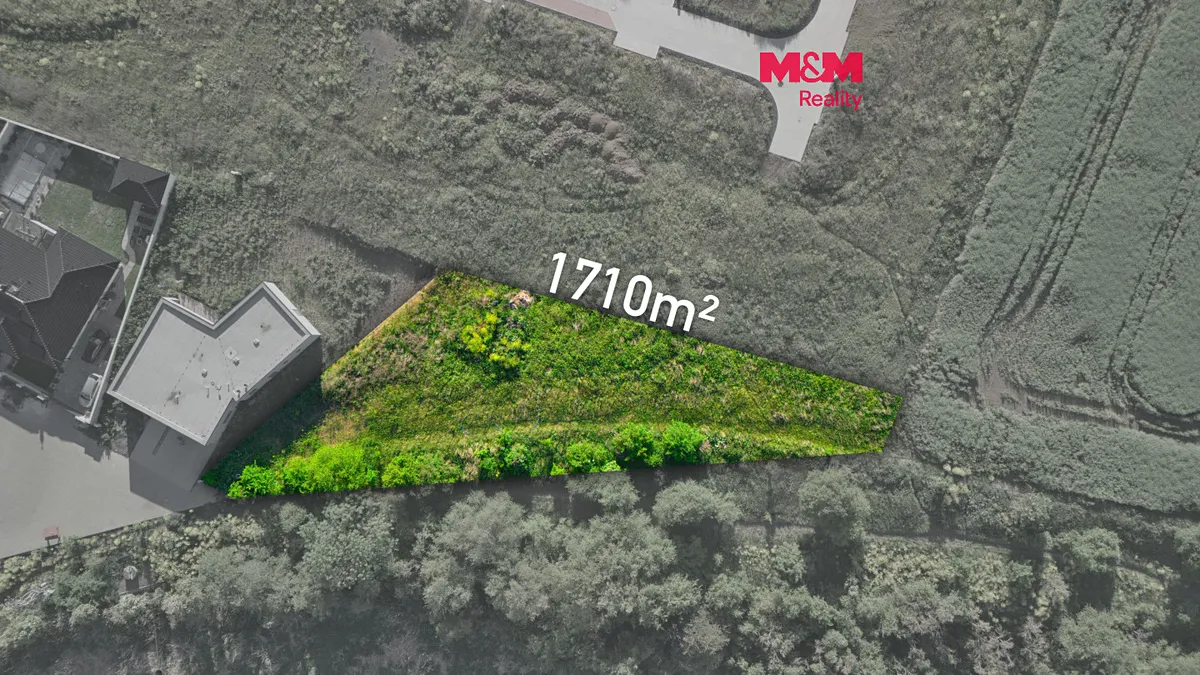 Prodej stavebního pozemku 1710 m²